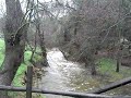 La Aliseda.Crecida del rio 