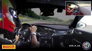 ALFA ROMEO GIULIA QUADRIFOGLIO VERSION AUTOMATIQUE : NOUVEAU RECORD AU NURBRUGING !