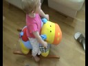 Na hojdacej kravicke - Riding a rocking cow