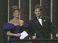 mary tyler moore and timothy hutton presenting the best supporting actor oscar� to jack nicholson for his performance in 