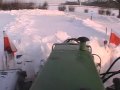 Winterdienst mit dem Fendt und schneepflug das war extrem