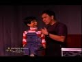 Ventriloquist Ony Carcamo and Nonoy