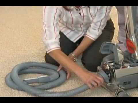 how to attach hose to kirby sentria