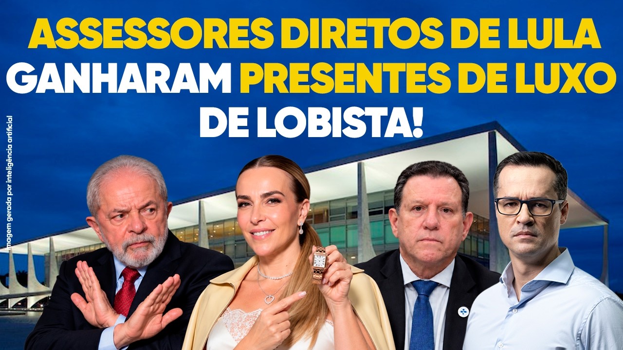 Amiga de Lulinha Deu Presentes de Luxo Para Assessores de Lula!