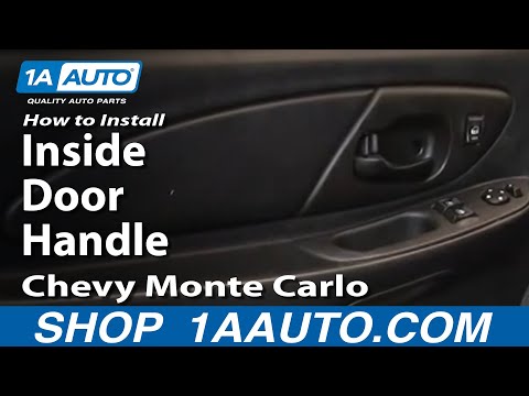 How To Install Replace Inside Door Handle Chevy Monte Carlo 00-07 1AAuto.com