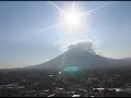 San Miguel visto desde el aire en tiempo de carnaval San Miguel visto desde el aire en tiempo de carnaval