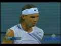 djokovic nadal montreal 2007 highlights