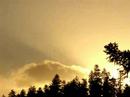 SUNRISE OVER AFOGNAK ISLAND