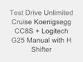test drive unlimited + logitech g25 h shifter