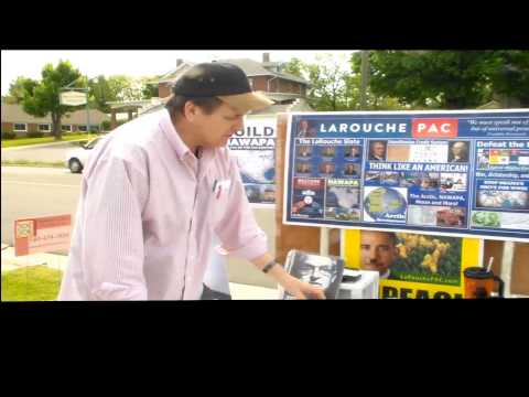 streetside - LOCATION: WOODSTOCK VA EOTP STREET-SIDE INTERVIEWS SPEAKS WITH BOB BAKER OF LaROUCHE PAC VIDEO: EOTP OWN PHILLY PO BOY.