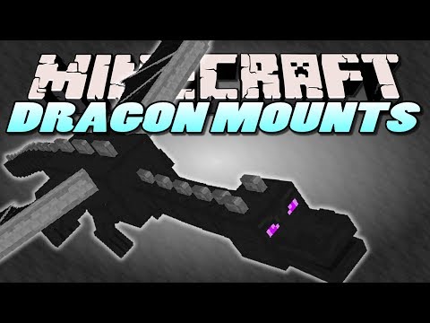 Minecraft Mods | DRAGON MOUNTS MOD (RIDE DRAGONS) | Mod Showcase