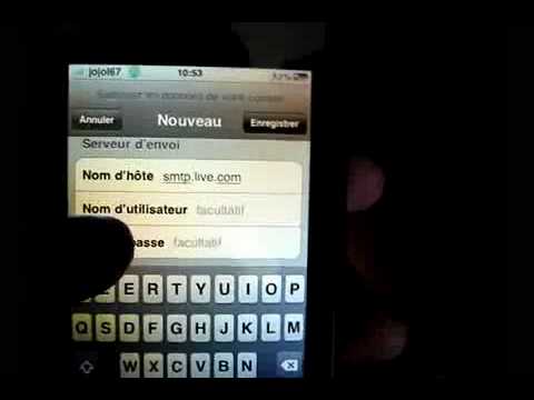 Voir vos emails de Hotmail sur l'application Mail de votre iPhone ou iPod Touch!