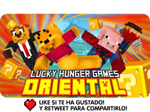 LUCKY HUNGER GAMES: ORIENTAL! | Minecraft Lucky Blocks con Exo, Macundra y Sarinha