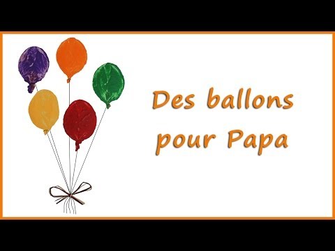 Bricolage carte pour la f�te des p�res