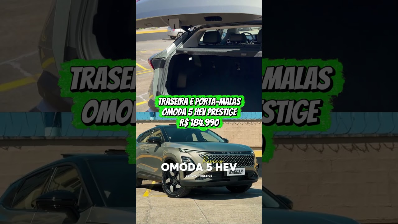 Cadê o ESTEPE do novo Omoda 5 HEV? 👀🛑
