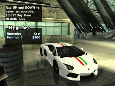 gta san andreas lamborghini aventador car mod download and install