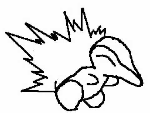 how to draw cyndaquil