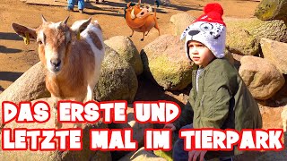 AJAY DAS ERSTE & LETZTE MAL IM TIERPARK GETTOR