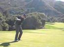 Henrik Stenson Teeing off at Sherwood Country Club