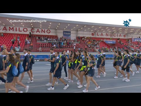 El “Desfile de naciones” abre el Iberoamericano de Atletismo en La Nucía