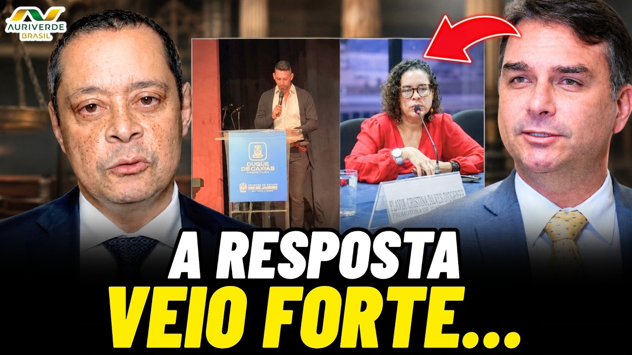 URGENTE: Promotora tentou barrar o nome de Deus e Flávio Bolsonaro reagiu!