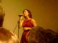 Chrissy singing at EMM celebration - 10/10/08