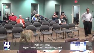 Argos Town Hall October