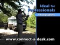 Connect-A-Desk: Mobile Laptop Harness & Desk