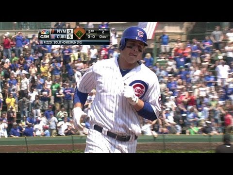 Video: NYM@CHC: Rizzo launches a solo jack to right