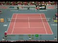 last game of semifinal match between andreas seppi (ita) and novak djokovic (srb) at atp vienna 2007.
djokovic won 64 63.