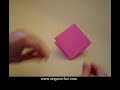 Easy Origami Flower Instructions