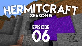 •Hermitcraft 5: CUSTOM NETHER PORTAL! (Episode 6)•