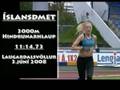 Íslandsmet í 3000m hindrun kvk