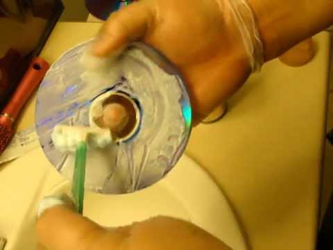 how to fix a scratched dvd