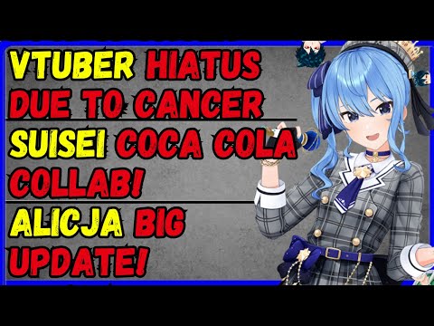Vtuber illness hiatus, Suisei Coca Cola collab