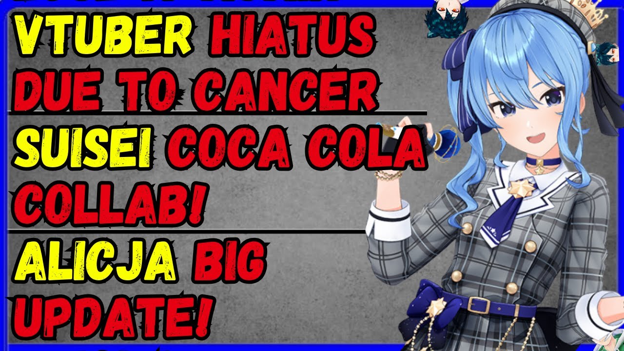 Vtuber illness hiatus, Suisei Coca Cola collab