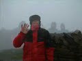 Three peaks in the rain