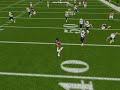 Milloy Interception for TD on Madden 07