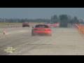 Dodge Viper almost crash on drag strip