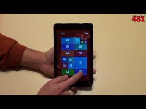 Dell Venue 8 Pro First Look & First Time Power Up: Windows 8.1 Tablet PC 5830