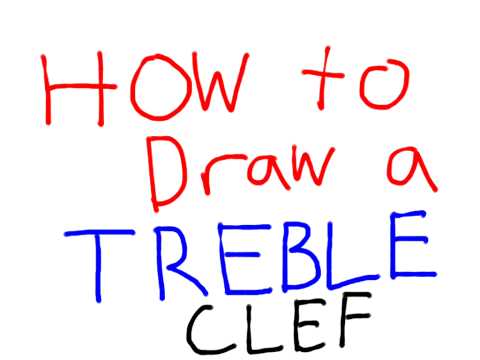 how to draw the g clef