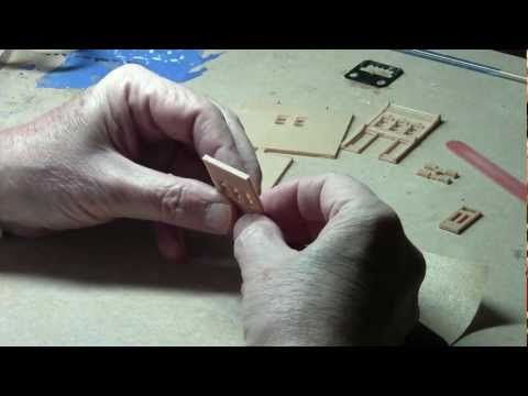 how to paint n gauge buildings