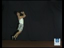 Football header - Slow motion video Football header - Slow motion video