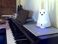 Ebullient Future on the piano