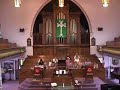 edith hanselman, organist and music director of strathroy united church, performs jeremiah clarke's 