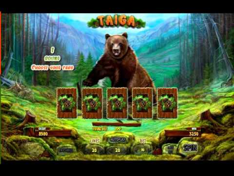 Игровой слот Taiga. Онлайн игровой автомат Тайга