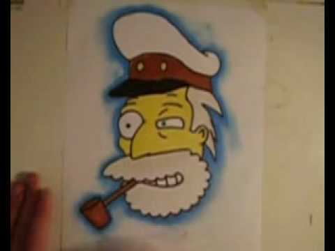 Drawing: The Sea Captain