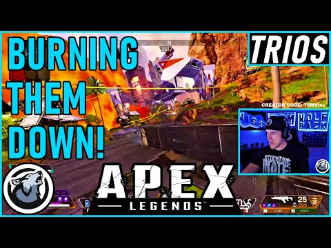VISS BURNING THEM DOWN! APEX LEGENDS SEASON 5
