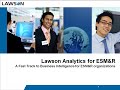 Software demo - Lawson for ESM&R Analytics