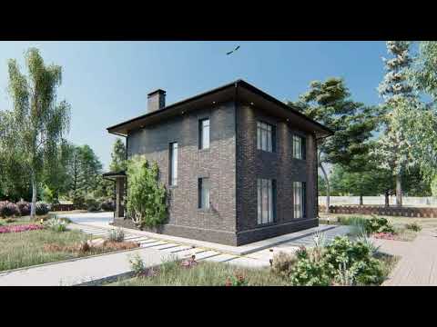 Проект индивидуального жилого дома DTE112